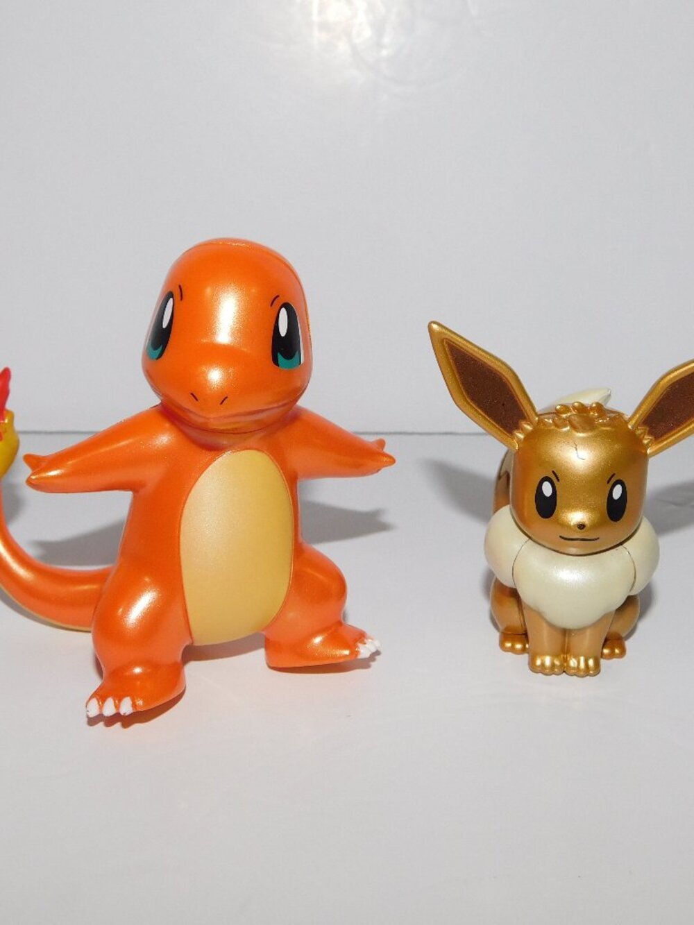 Pokemon Select Series 2 Metallic Eevee and Charmander Figure set 2023